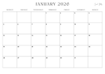 Load image into Gallery viewer, Pre-order: 2026 Monthly Calendar
